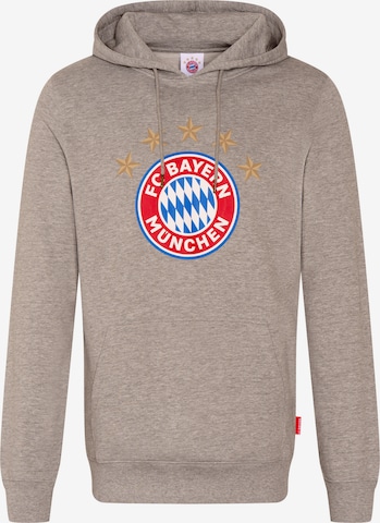 FC BAYERN MÜNCHEN Sweatshirt in Beige: predná strana