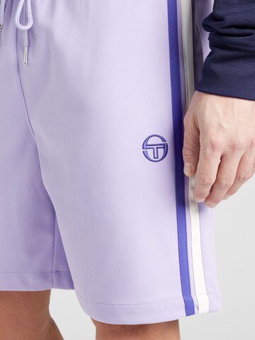 Sergio Tacchini Štandardný strih Nohavice 'DAMARINDO' - Fialová