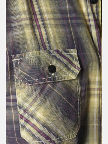 BABISTA Regular fit Button Up Shirt ' Dartilo ' in Yellow