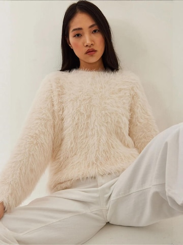 Bianco Lucci - Pullover 'Pullover' em branco