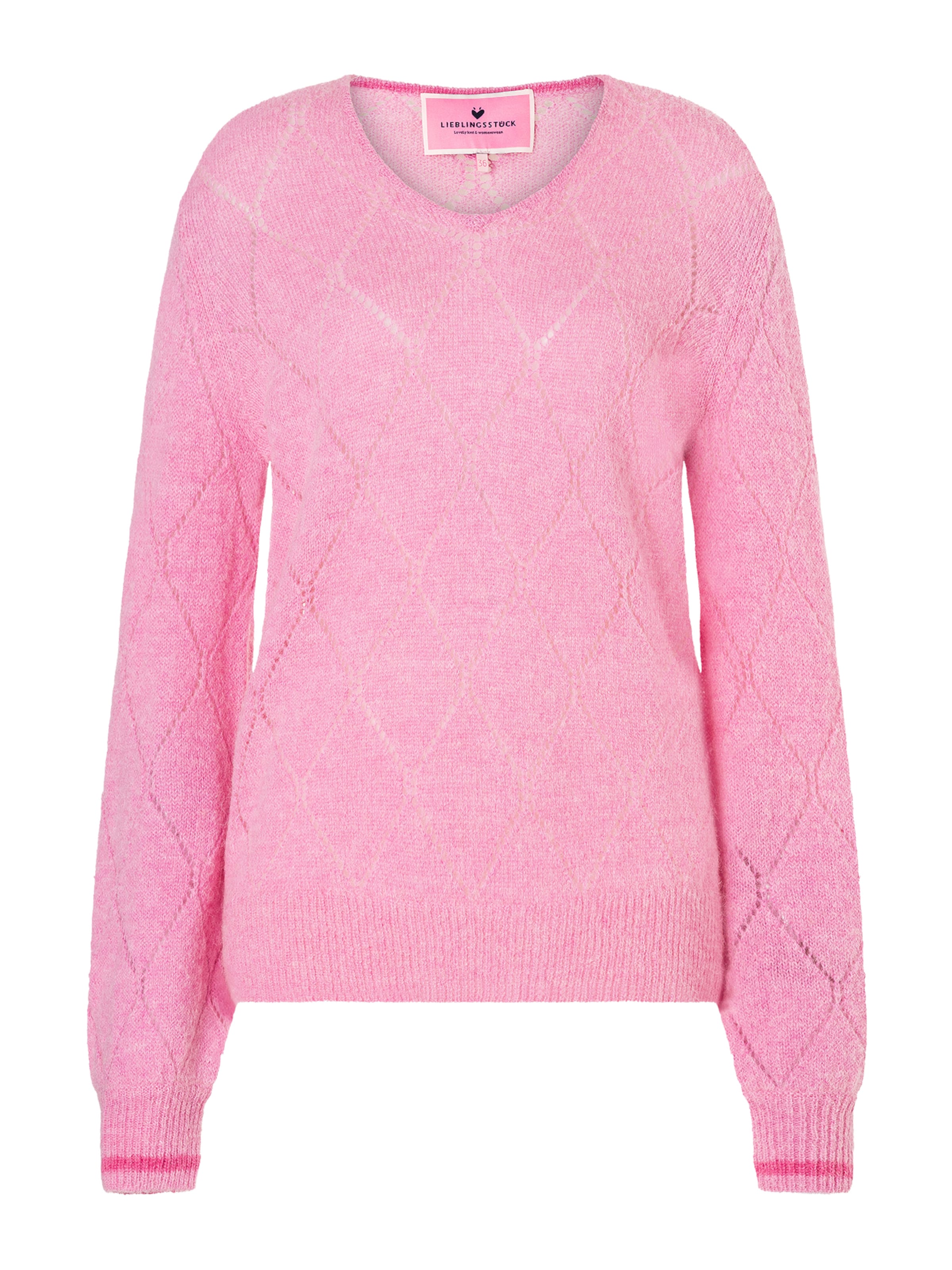 LIEBLINGSSTÜCK Свитер 'Tilbe' в Ярко-розовый: спереди