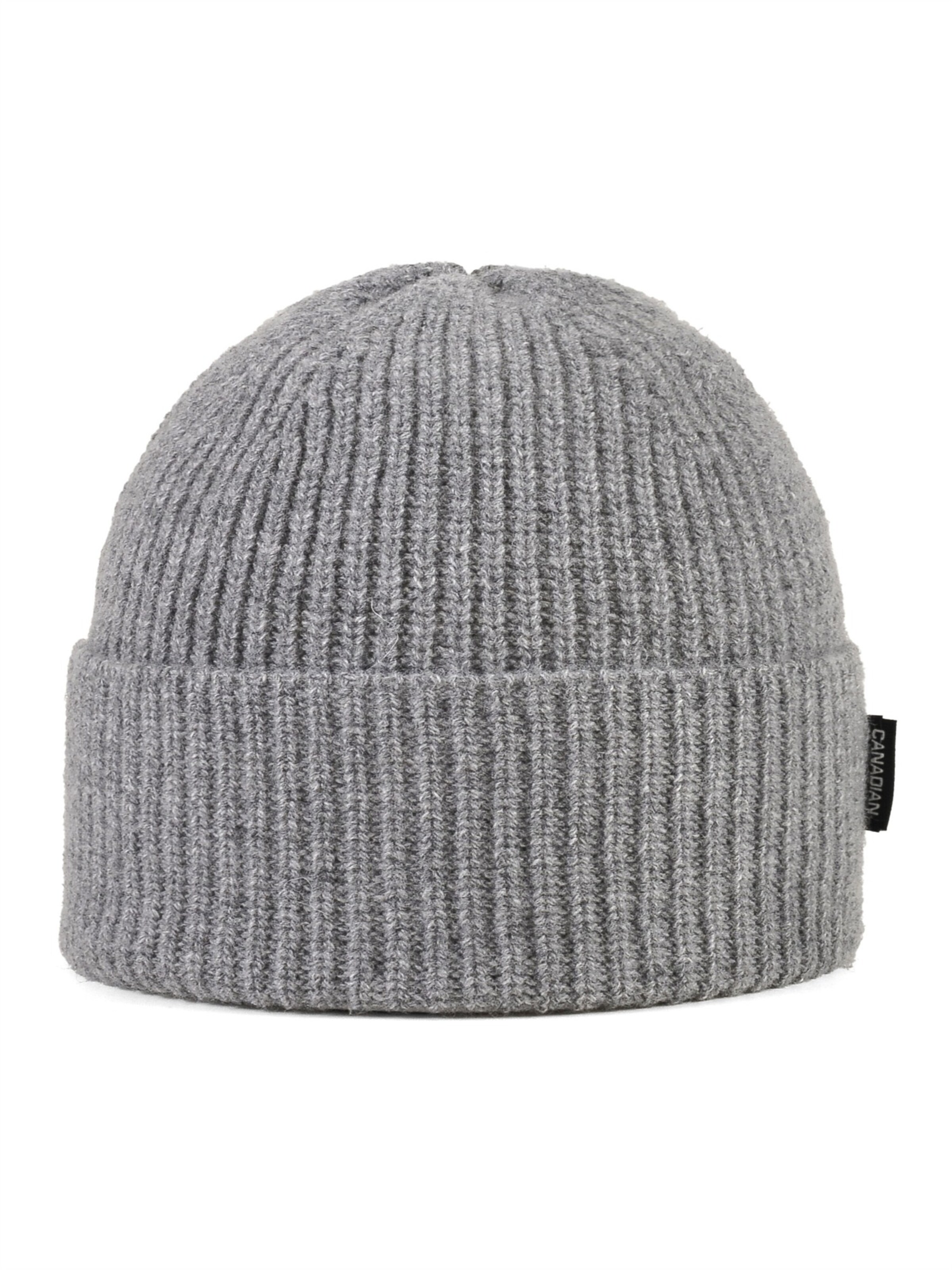 Canadian Classics Beanie in Grey: front