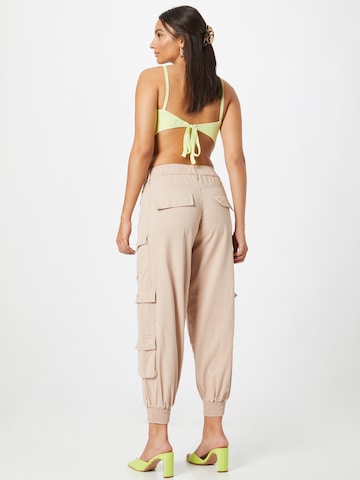 River Island Tapered Παντελόνι cargo σε μπεζ