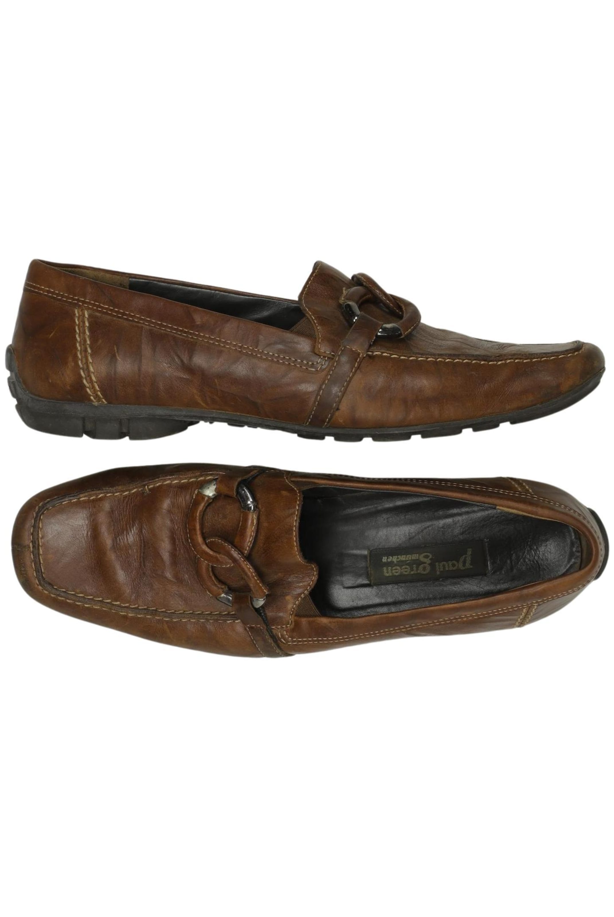 Paul Green Flats & Loafers in 38,5 in Brown: front