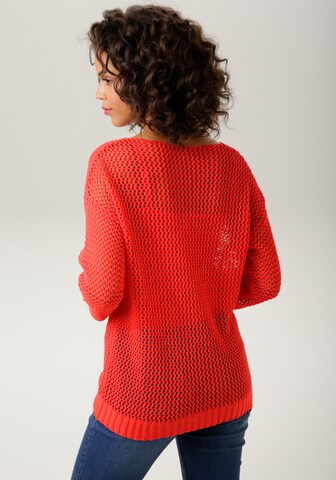 Aniston CASUAL Pullover in Rot