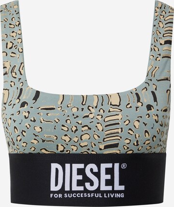 DIESEL Bustier BH 'Louisa' i grå: forside