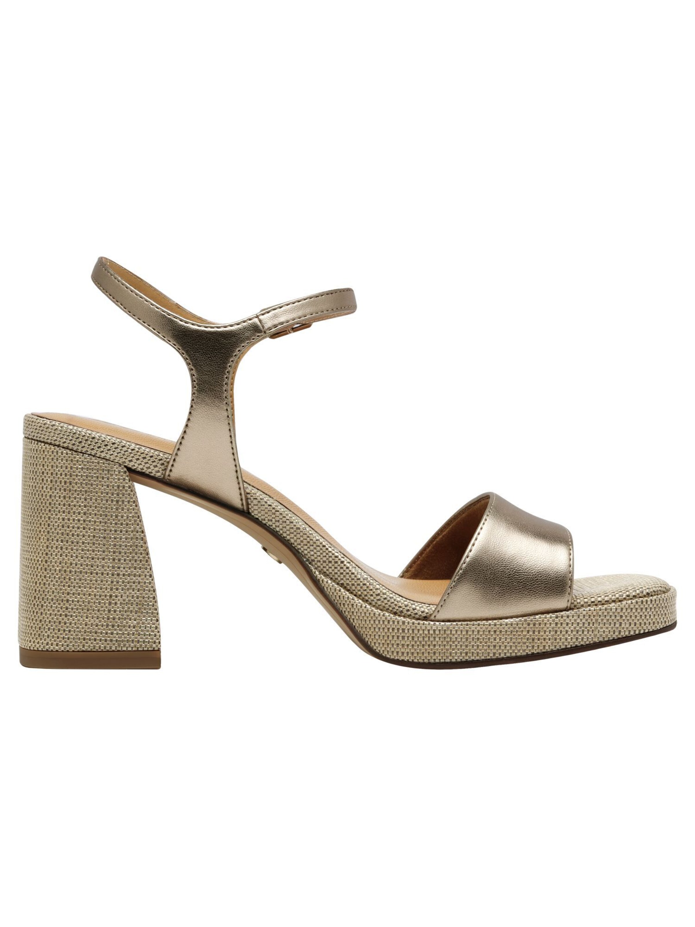 Sandales Tamaris en or