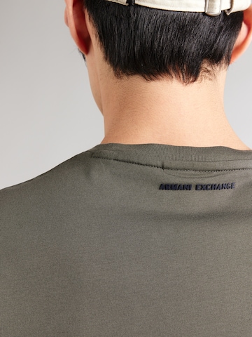 ARMANI EXCHANGE - Camisa em castanho