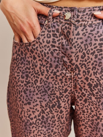 Bianco Lucci Regular Jeans i brun