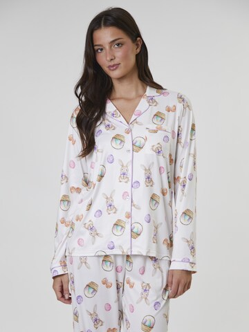 Loungeable Pajama in White