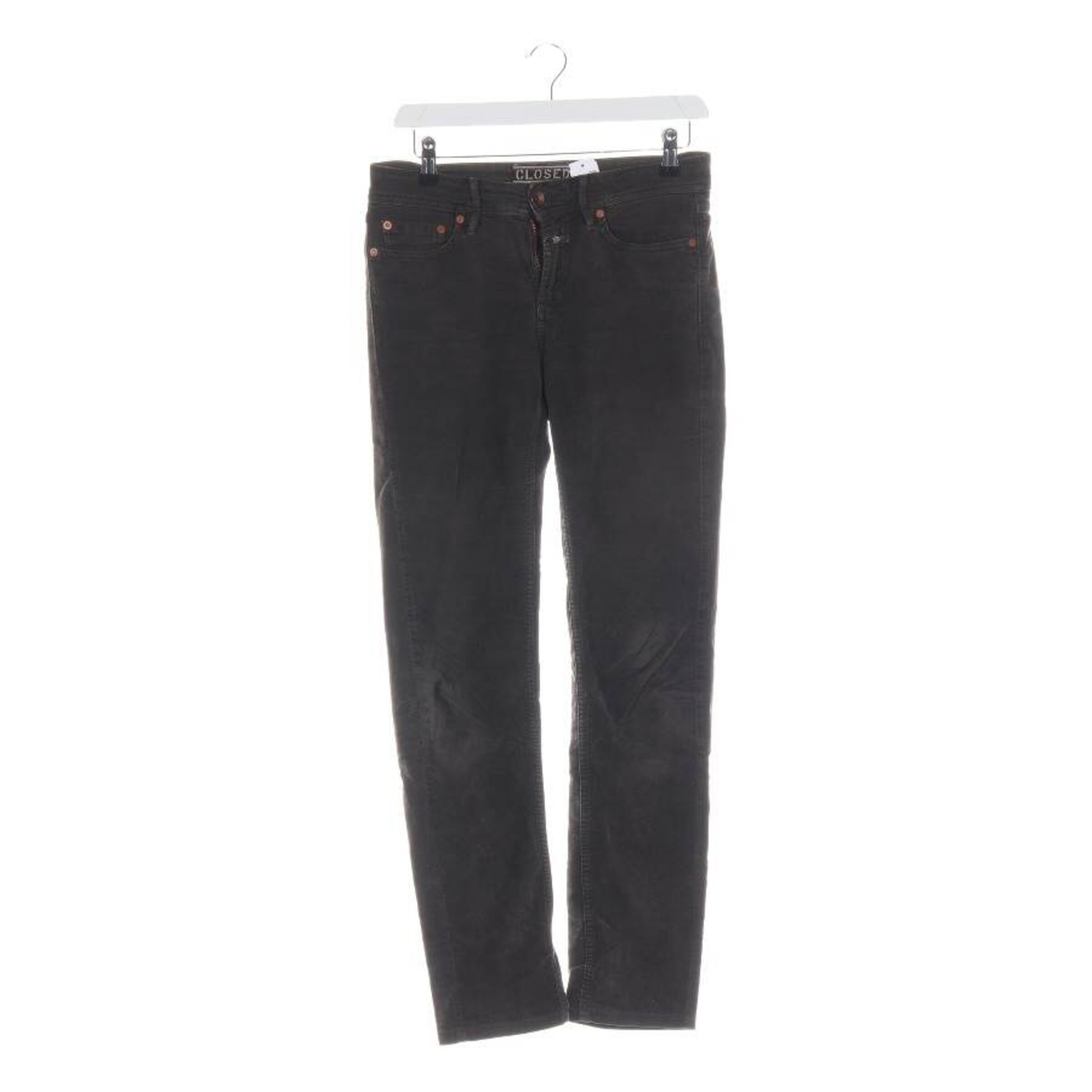 Closed Pants in XS in Green: front