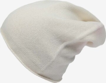 Zwillingsherz Beanie 'Meike' in White: front