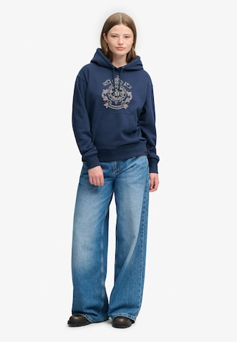Sweat-shirt Superdry & Co en bleu