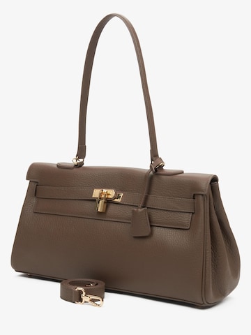 Estro Schoudertas '7668' in Bruin: voorkant