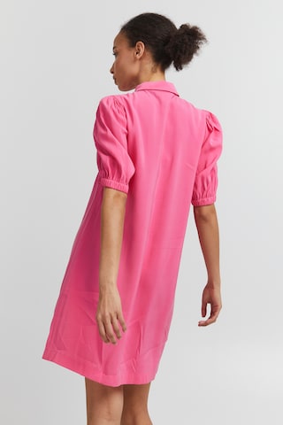 ICHI Shirt Dress 'CASSIOPEIA' in Pink