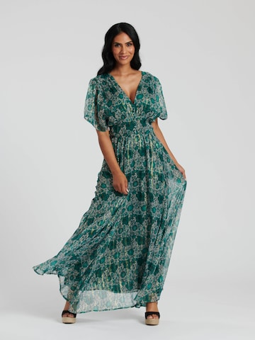 Robe South Beach en vert : devant