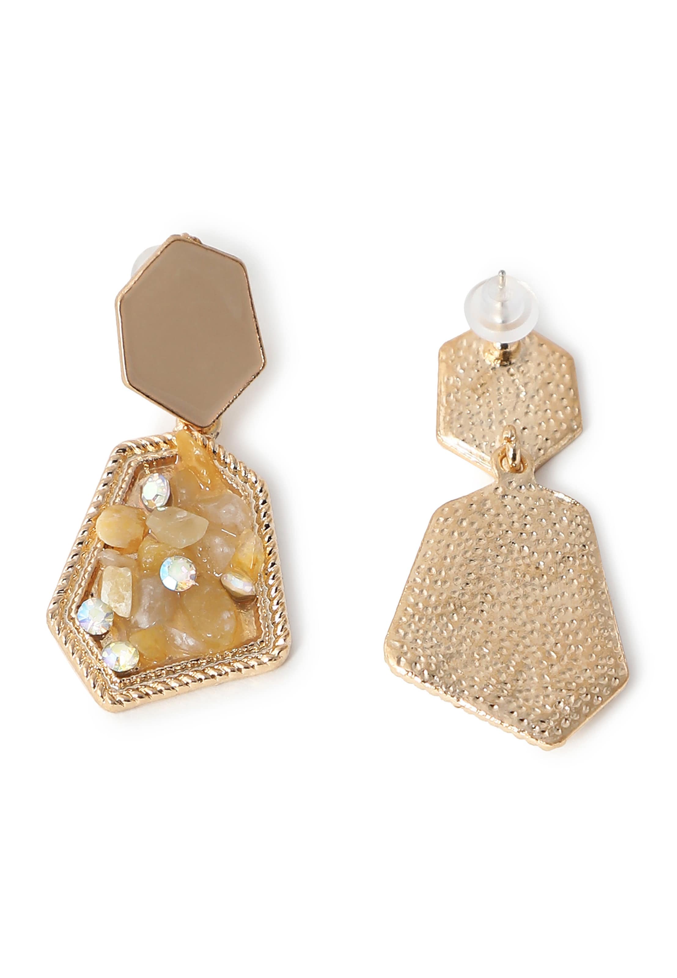 SOHI Uhani 'Paisley' | zlata barva