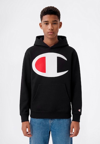 Felpa di Champion in nero: frontale