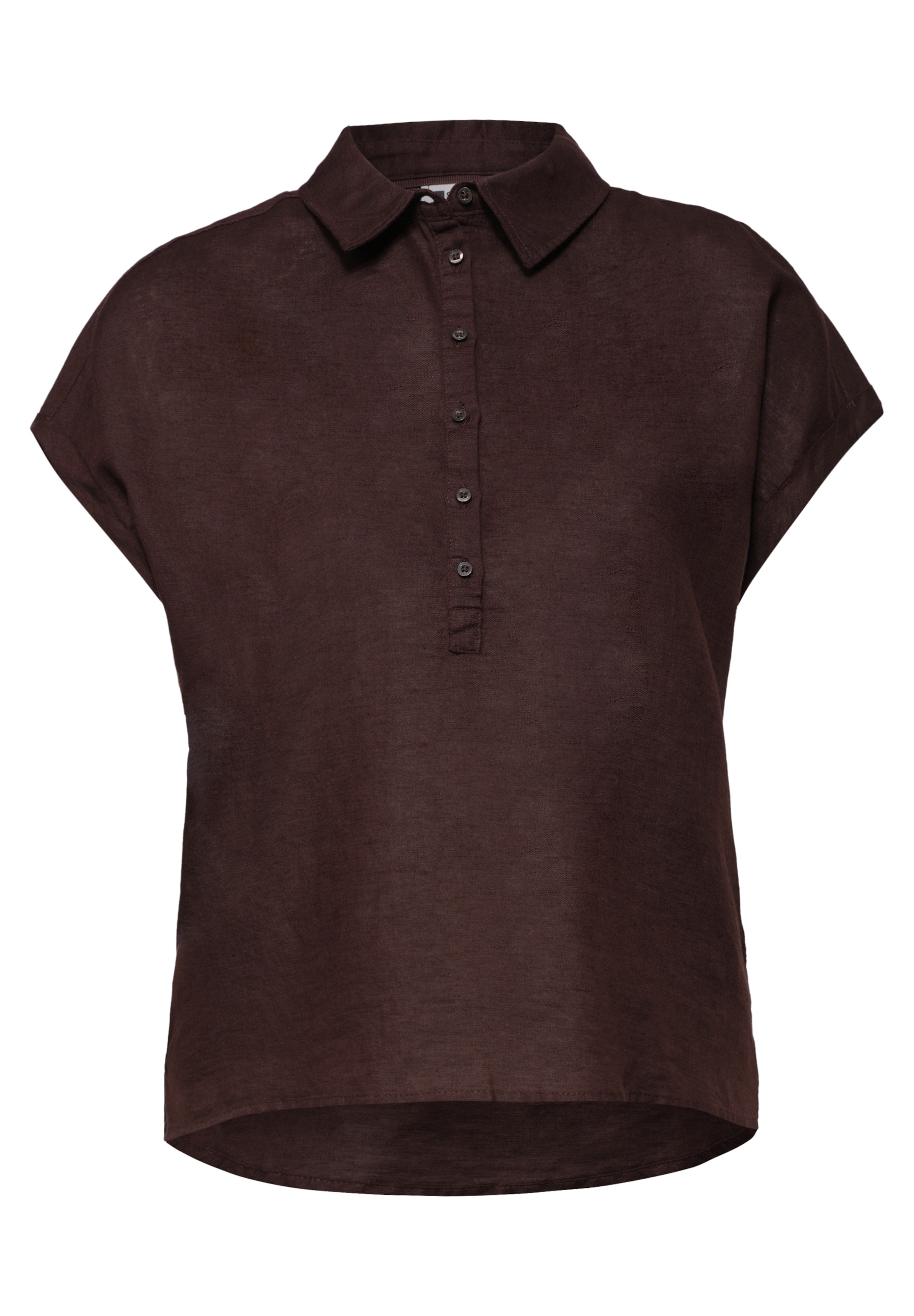STREET ONE Bluse in Braun: Vorderseite
