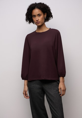 STREET ONE Shirt in Rot: Vorderseite