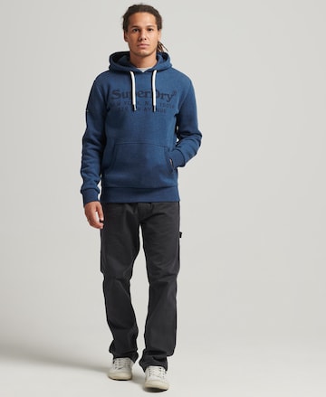 Sweat-shirt Superdry en bleu