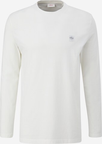 s.Oliver Shirt in White: front