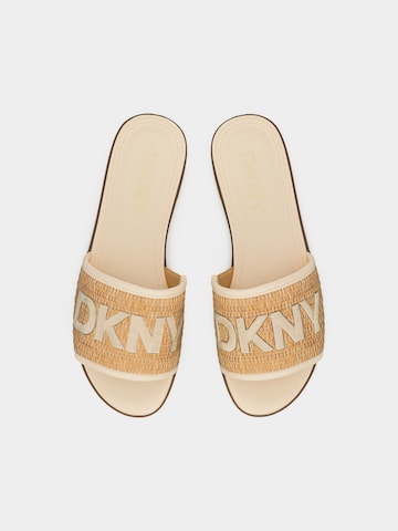 bēšs DKNY Ādas čības 'WINSLET'