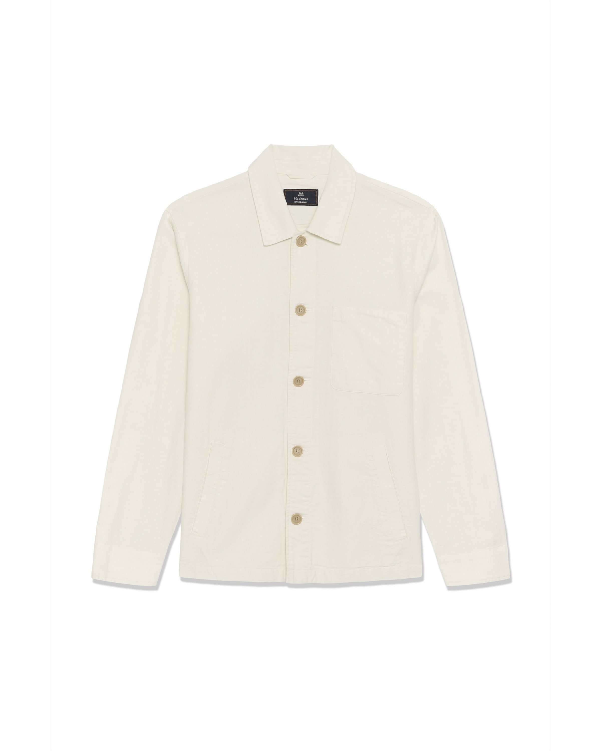 Matinique Übergangsjacke 'MAorignal' in Weiß: Vorderseite