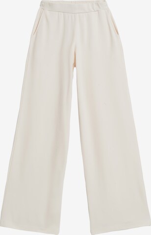 ARMEDANGELS Wide leg Broek 'HIMAARI' in Beige: voorkant