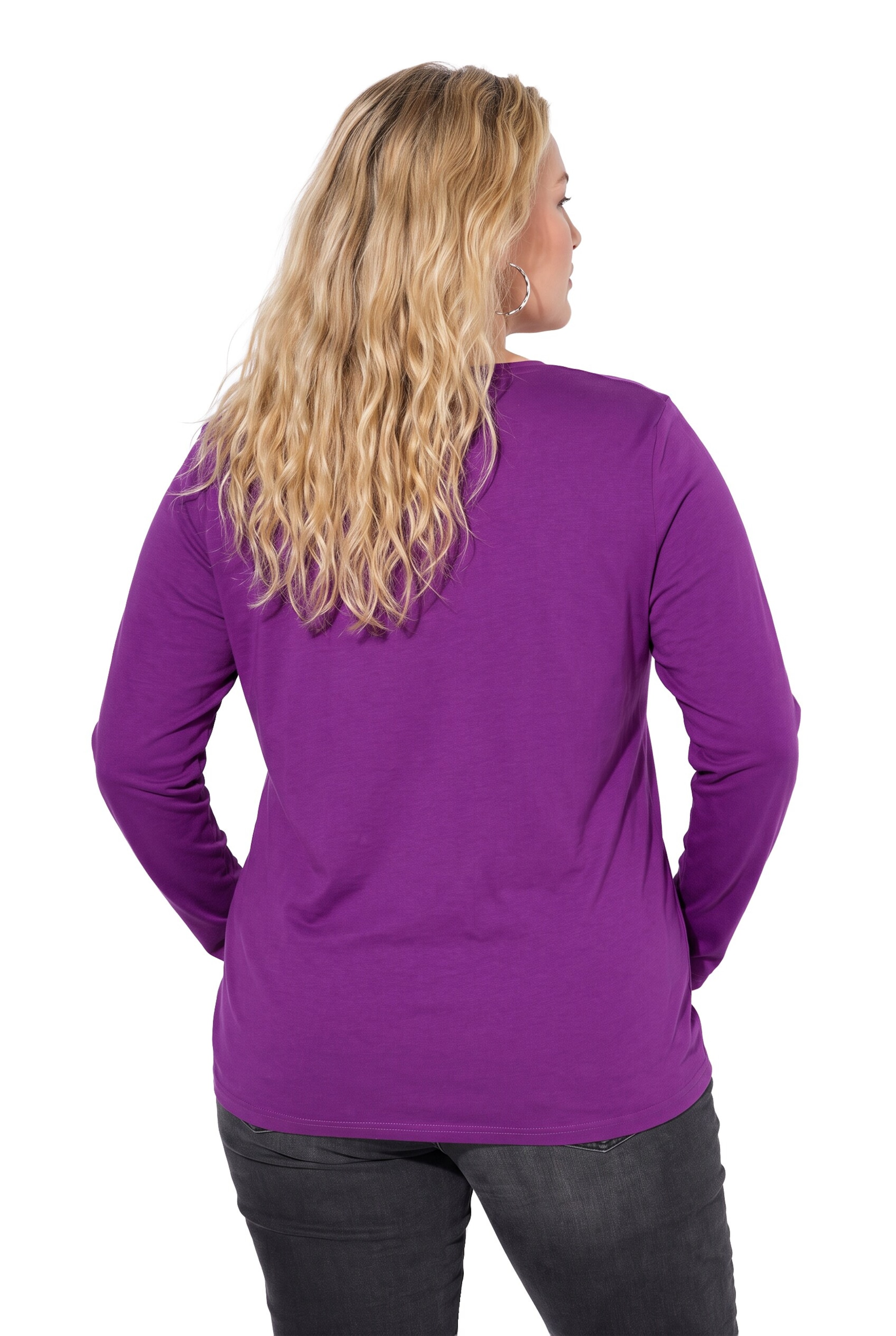 Ulla Popken Shirt in Purple