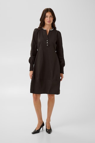 CULTURE - Vestido 'MARGI ' em castanho