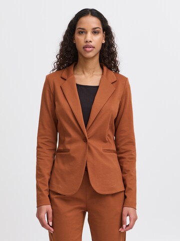 Blazer 'Kate' di ICHI in marrone: frontale