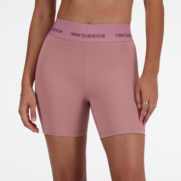 Skinny Pantaloni sportivi 'Sleek 5' di new balance in rosa