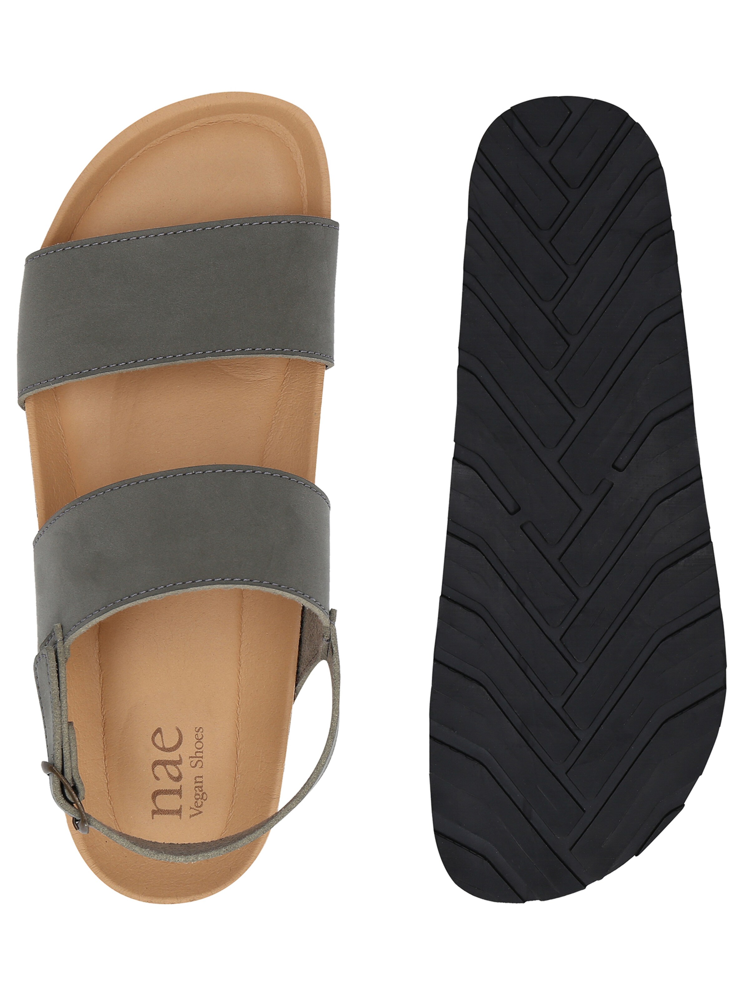 nae Vegan Shoes - Sandalias 'SAVAI' en verde