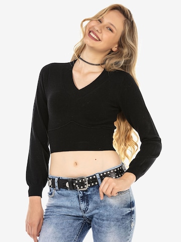 Pull-over CIPO & BAXX en noir
