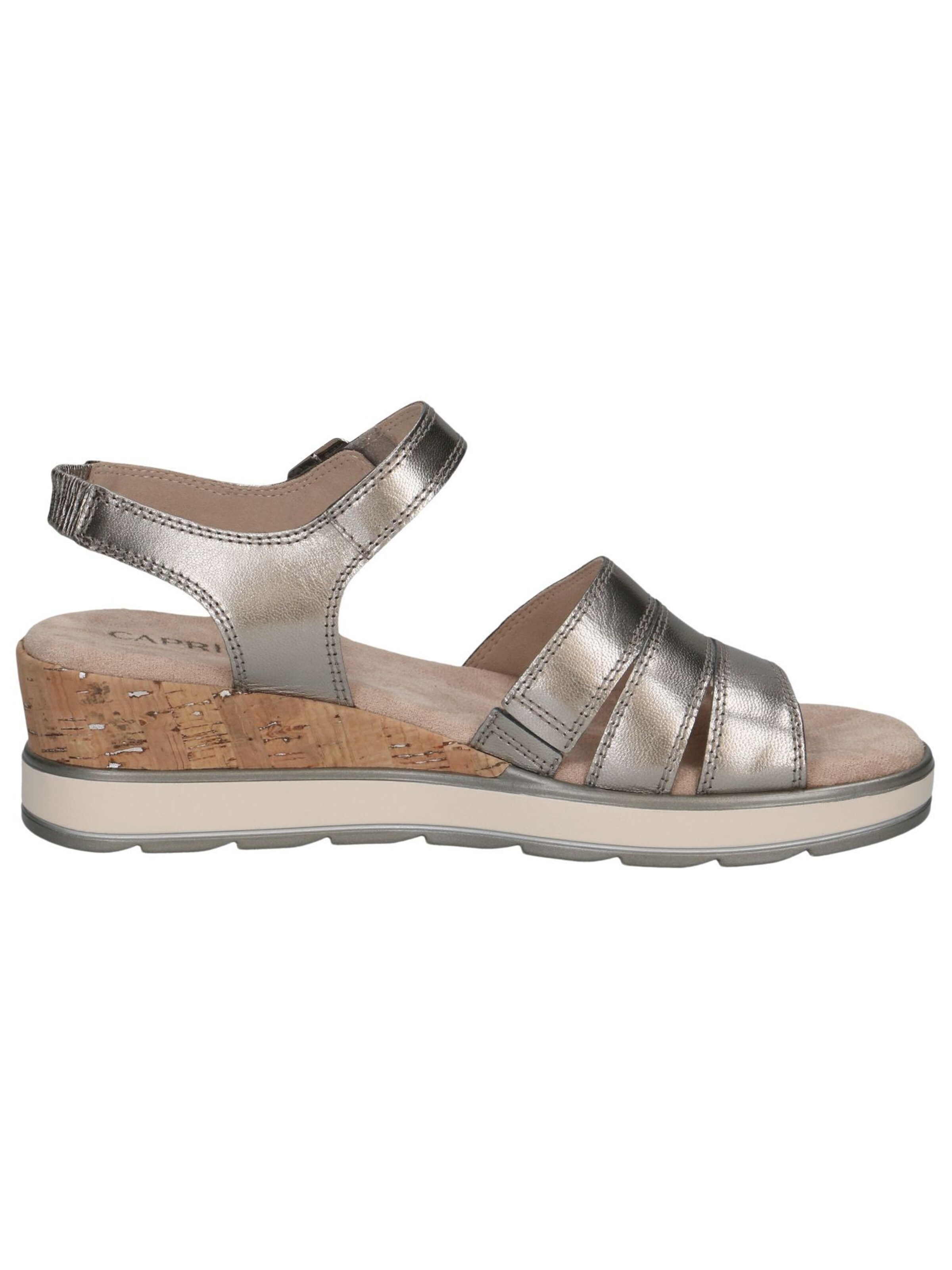 CAPRICE Sandale in Silber