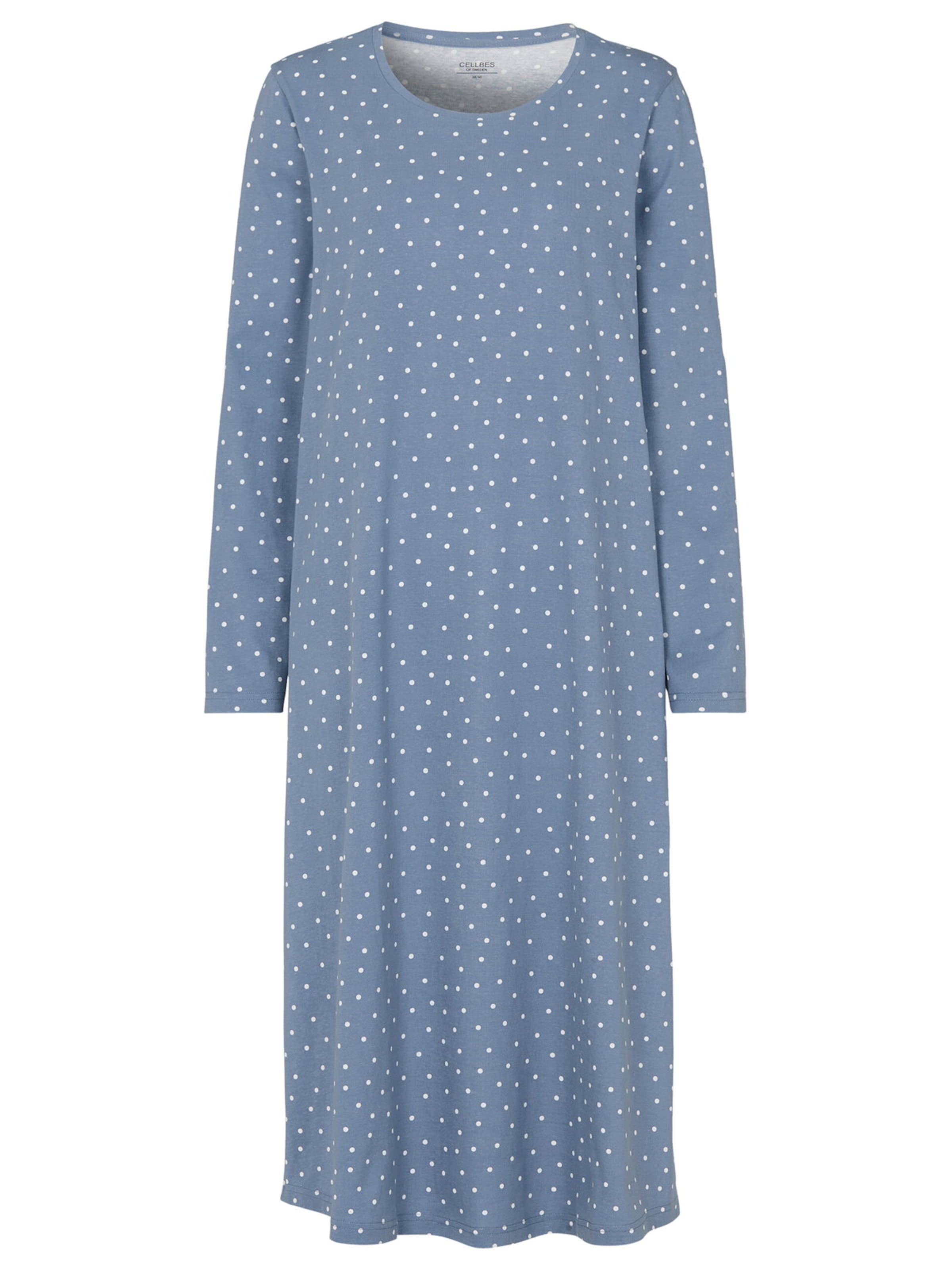 Cellbes of Sweden Nachthemd in Blau: Vorderseite
