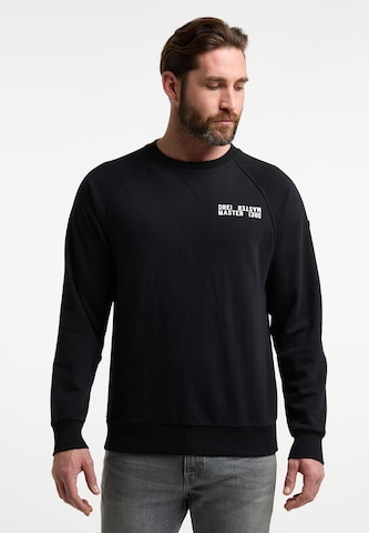 Sweat-shirt 'Bridgeport' DreiMaster Maritim en noir : devant