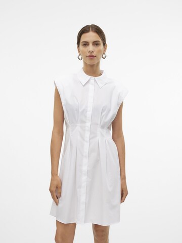 VERO MODA Blousejurk in Wit: voorkant