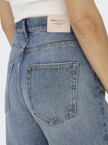 ONLY regular Jeans i blå