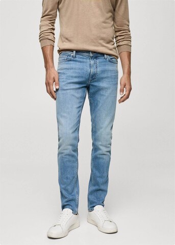 MANGO MAN Slim fit Jeans 'JAN' in Blue: front