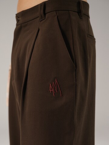 Alessandro Magno Loosefit Chinohose in Braun