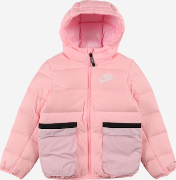 Nike Sportswear Jacke in Pink: front
