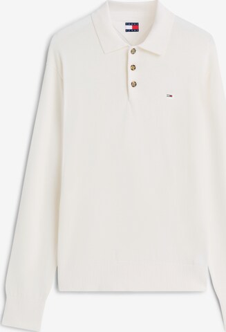Tommy Jeans Свитер 'ESSENTIAL' в Белый: спереди