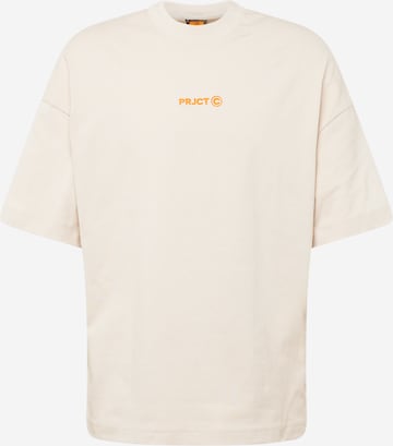 T-Shirt JACK & JONES en beige : devant