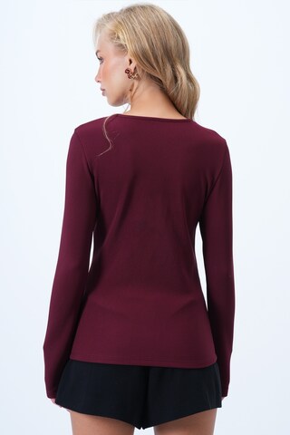 T-shirt Trend Alaçatı Stili en rouge