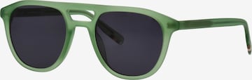 TOM TAILOR Sunglasses in Green: front