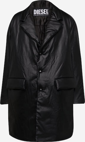 DIESEL Between-seasons coat 'CLEVE' in Black: front