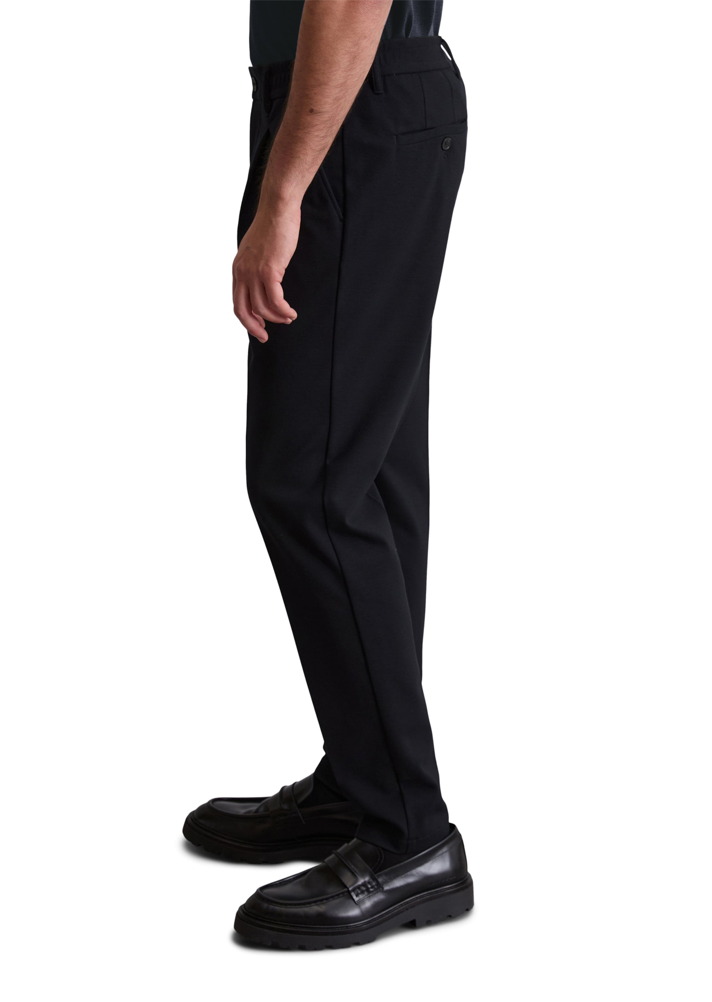 Marc O'Polo Regular Broek in Zwart