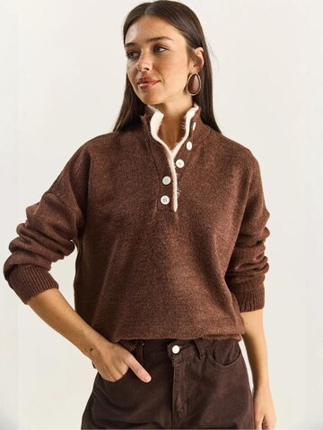Pull-over 'Pullover' Bianco Lucci en marron